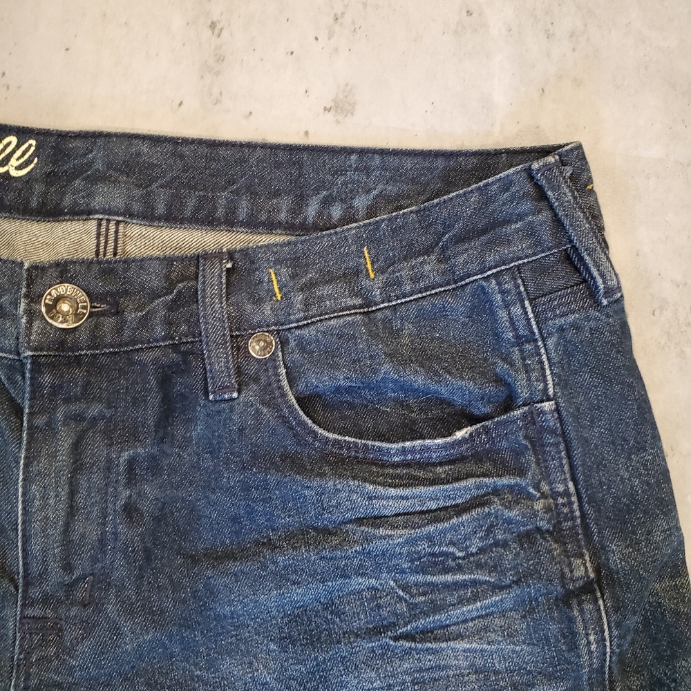 Madewell Cuffed Jean Shorts Women's Size 27 - Picture 3 of 9